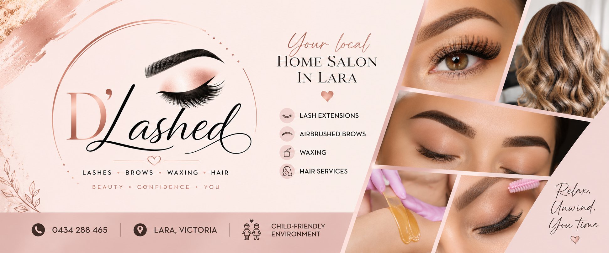 D’Lashed hair and beauty